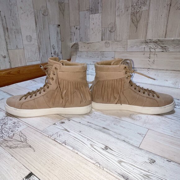 Guilty Soles Eliza Tan Fringe High-tops - Picture 5 of 6